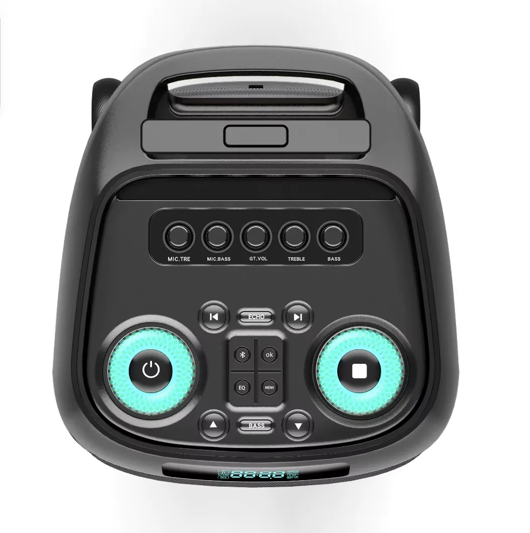 SG8 top control panel with knobs and inputs